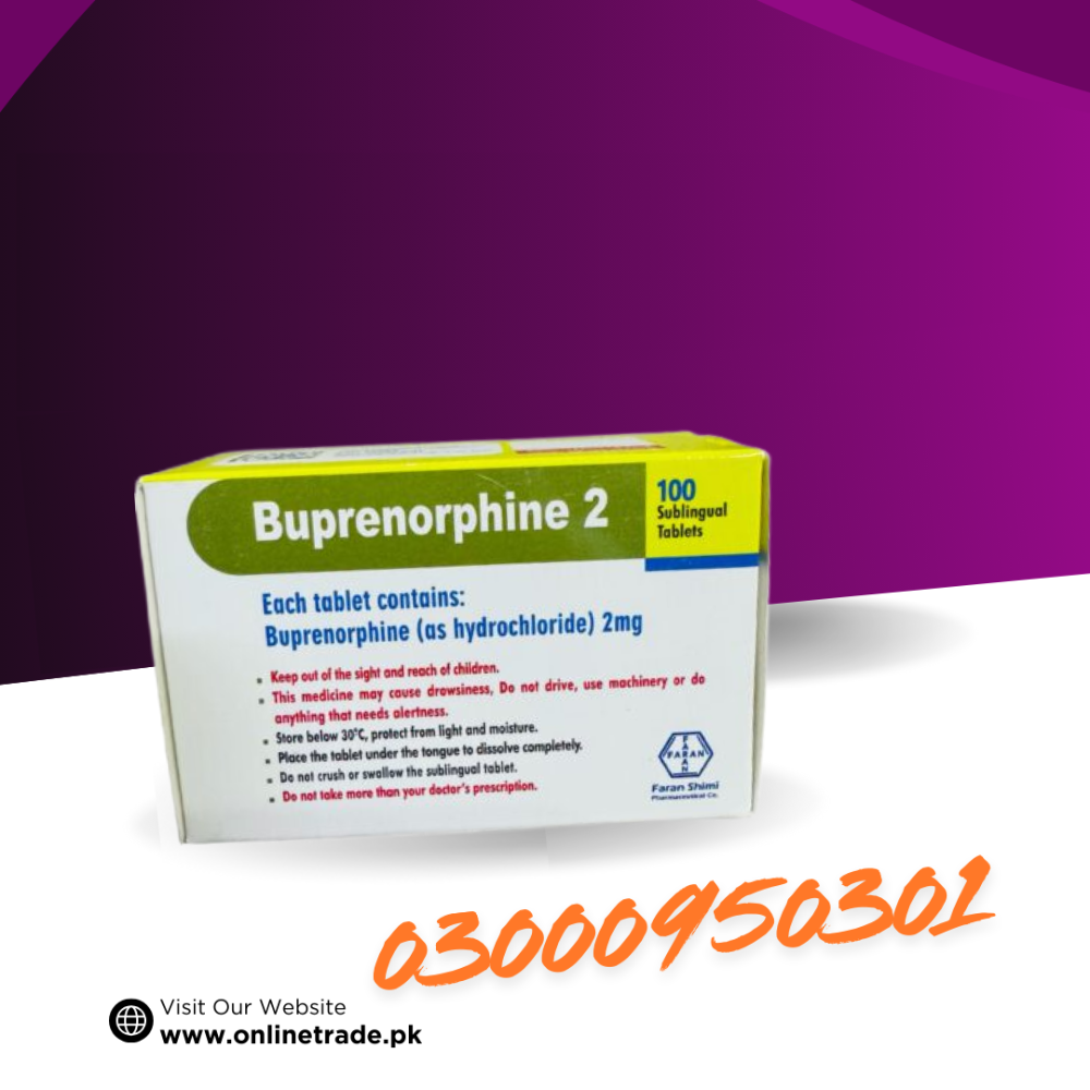 Buprenorphine 2mg Tablet In Pakistan