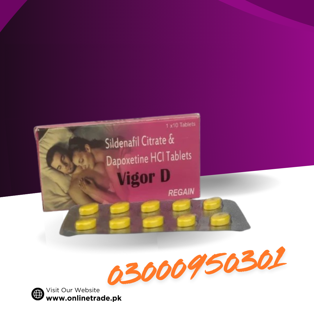 Vigor D Sildenafil & Dapoxetine Tablets In Pakistan