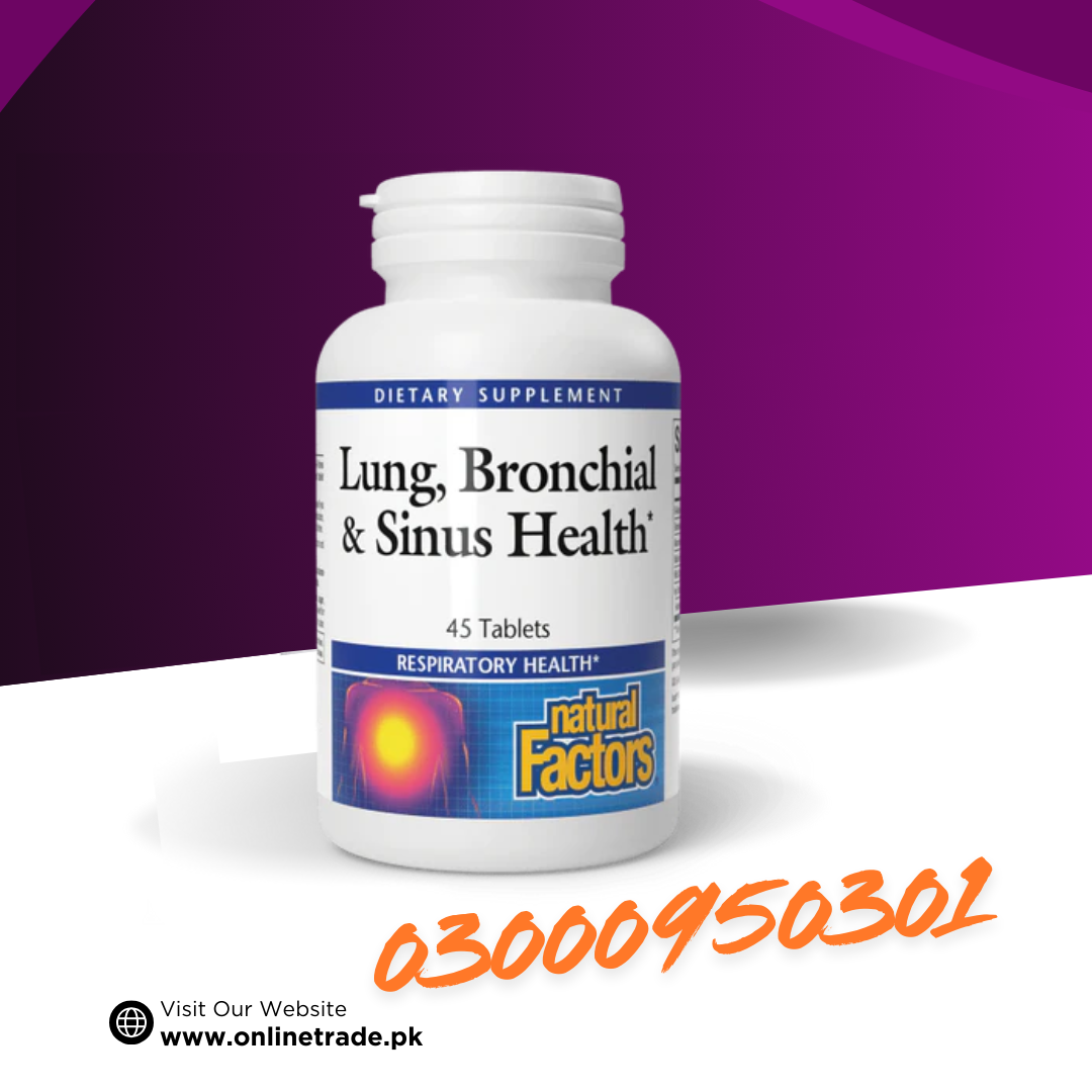 Natural Factors Lung, Bronchial & Sinus Health In Pakistan