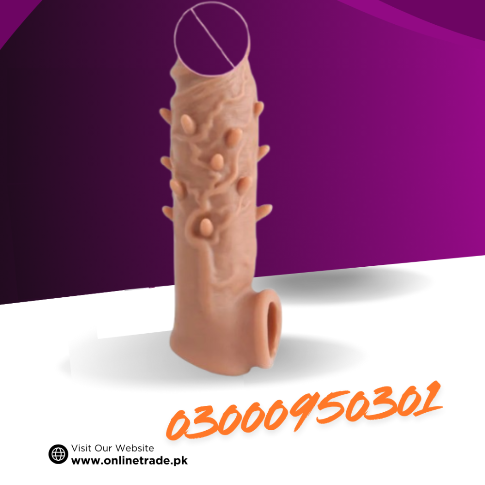 Reuseable Dotted Sleeve Condoms 6.5 inch In Pakistan