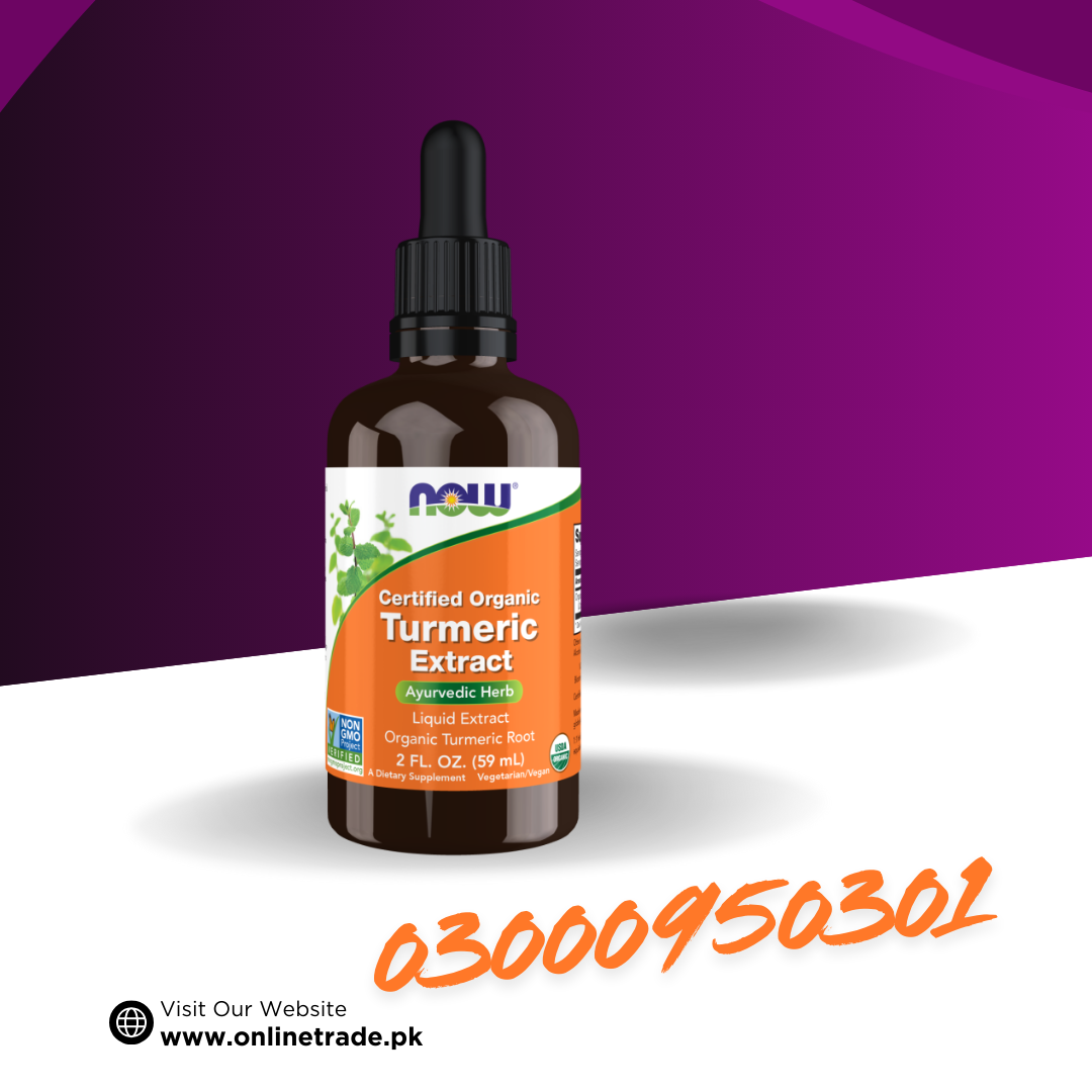 Turmeric Extract Liquid, Organic In Pakistan