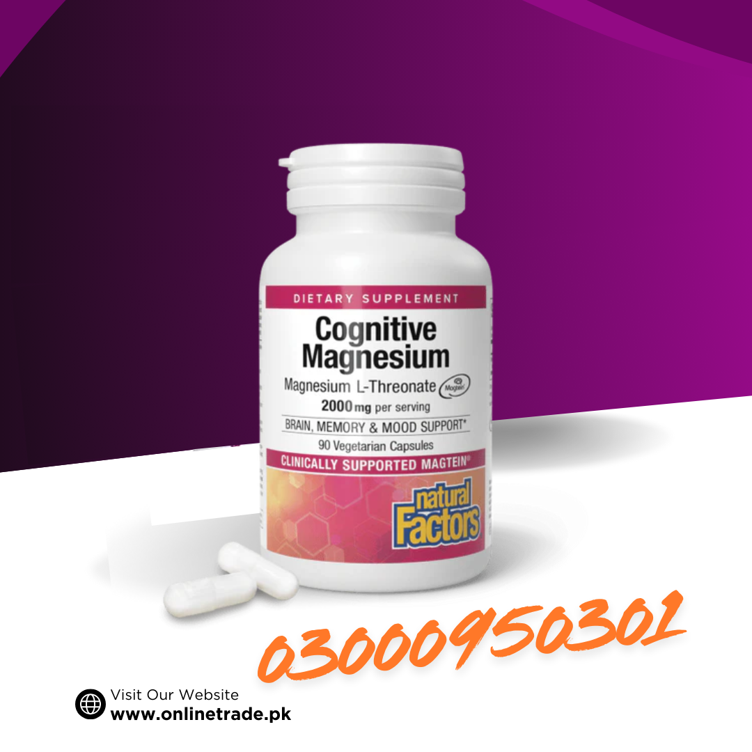 Natural Factors Cognitive Magnesium L-Threonate In Pakistan