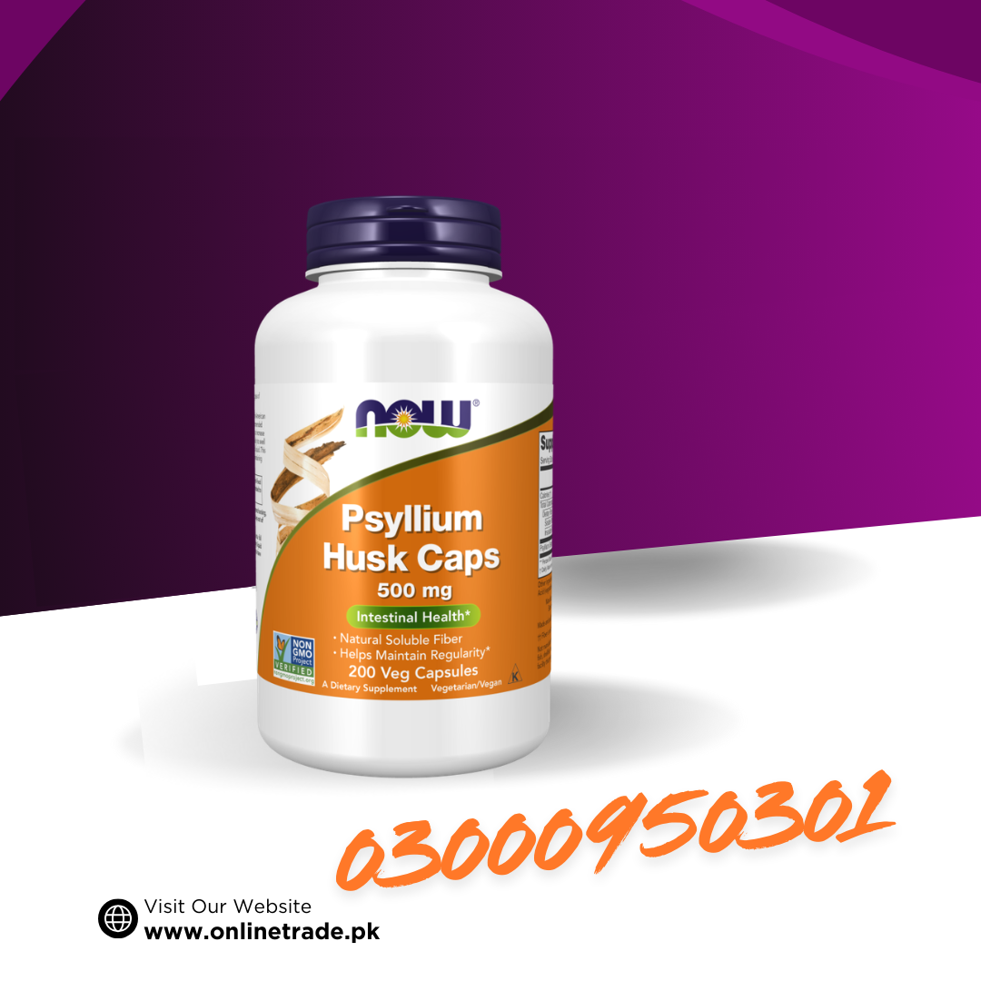 Now Foods Psyllium Husk Caps 500 mg Veg Capsules In Pakistan