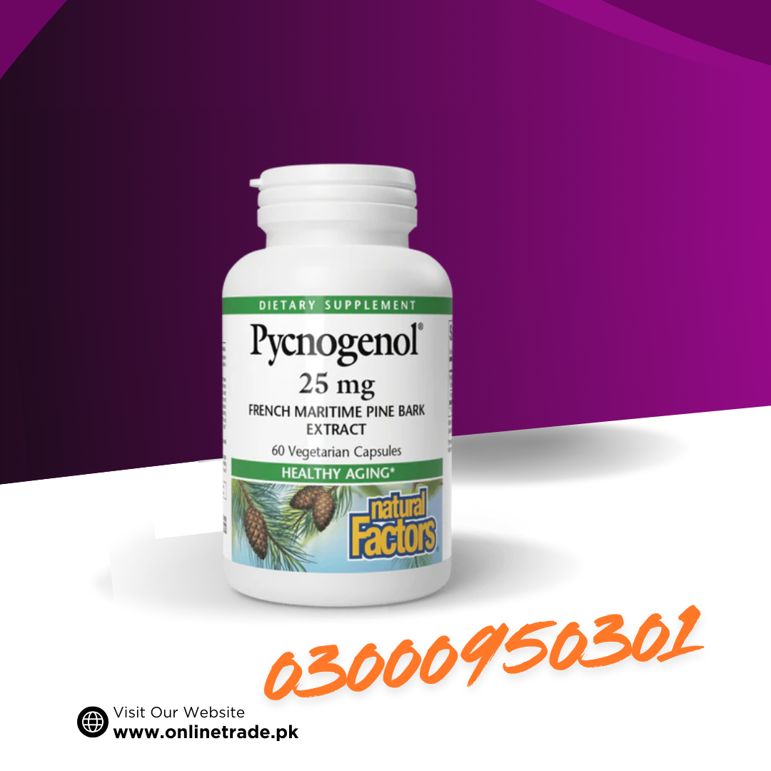 Natural Factors Pycnogenol® 25 mg Pine Bark Extract In Pakistan