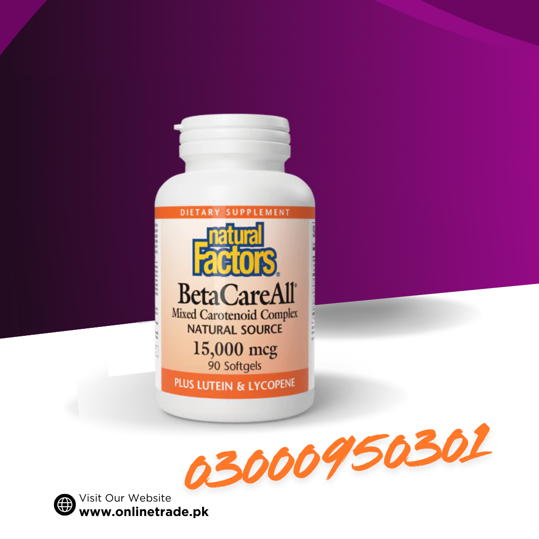 Natural Factors BetaCareAll® Mixed Carotenoid Complex In Pakistan