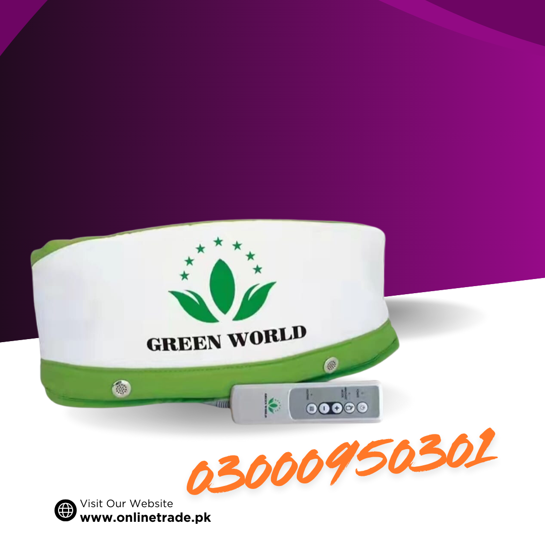 Green World Vibration Slimming Belt In Pakistan