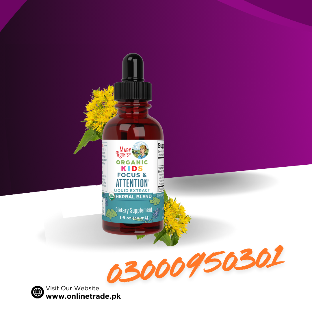 MaryRuth's Organic Kids Focus & Attention Liquid Drops In Pakistan