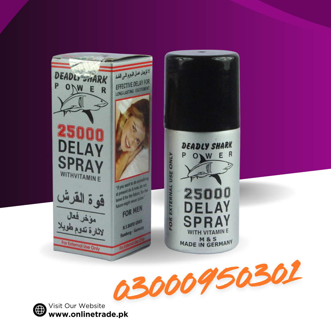 Deadly Shark 25000 Delay Spray In Pakistan