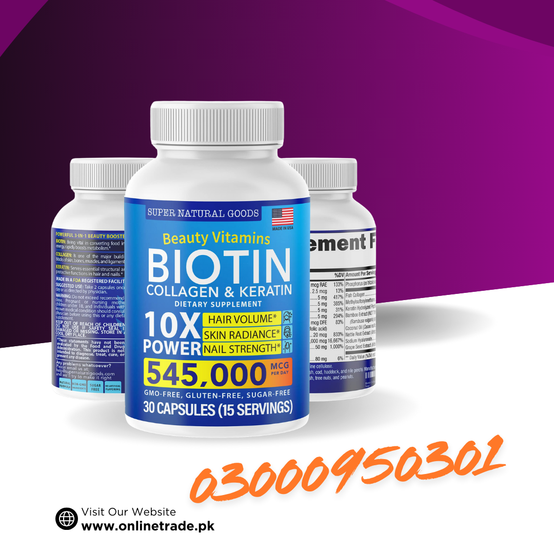 Biotin Collagen Supplements In Pakistan