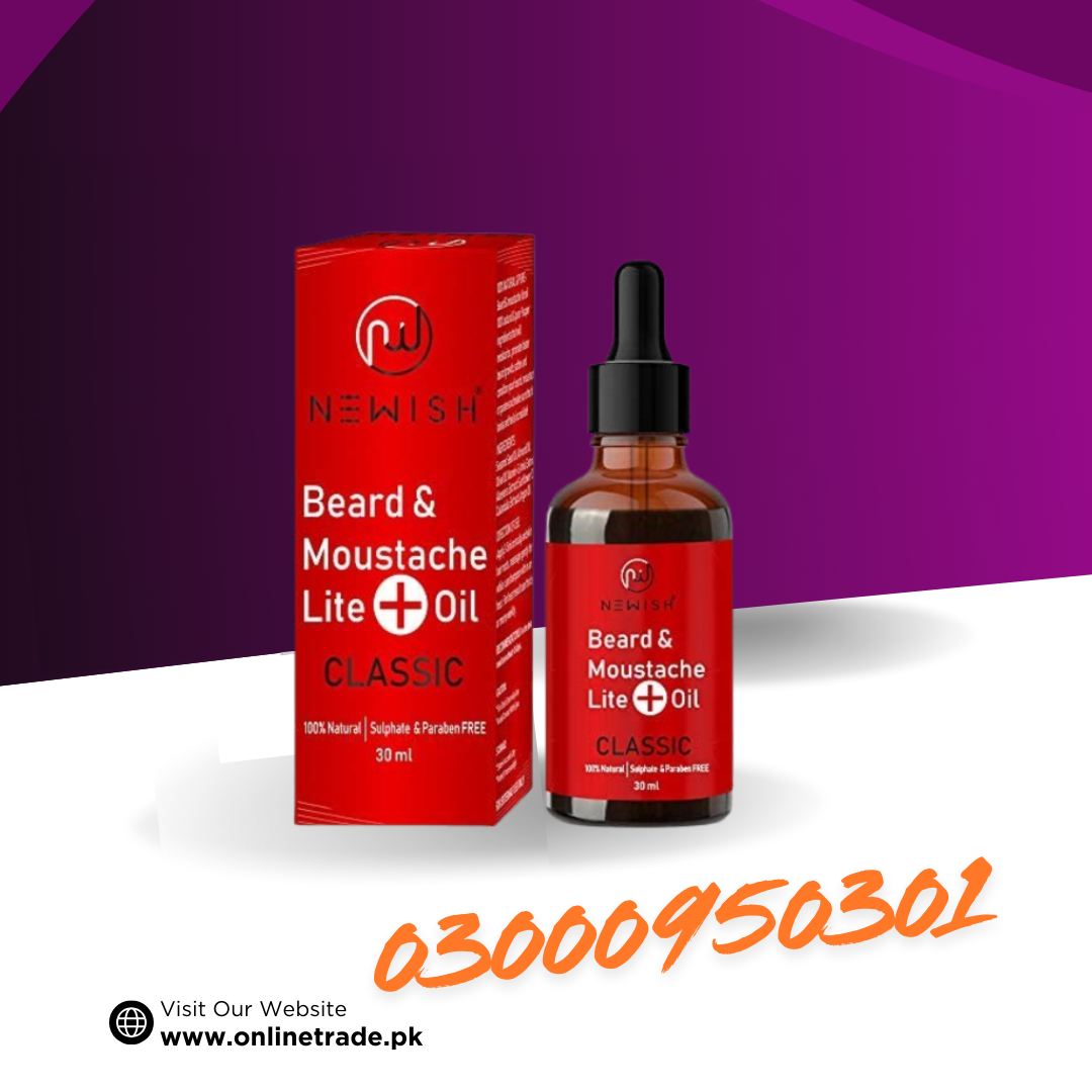 Newish Beard Growth Oil For Men