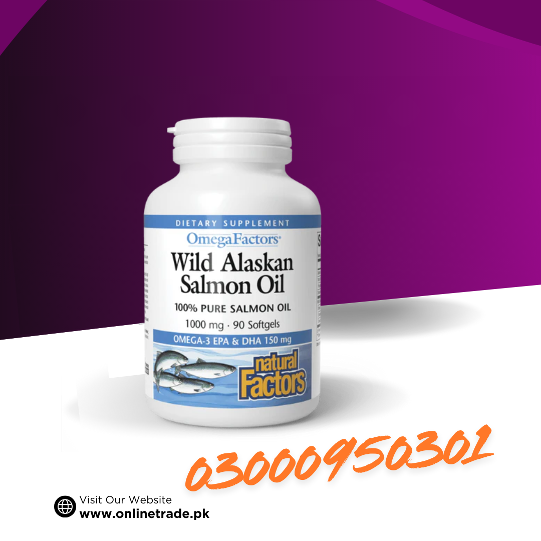 Natural Factors Wild Alaskan Salmon Oil In Pakistan