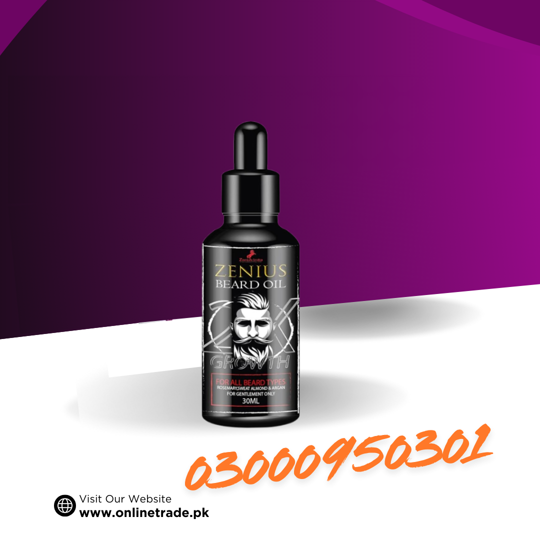 Zenius Beard Oil For Men In Pakistan