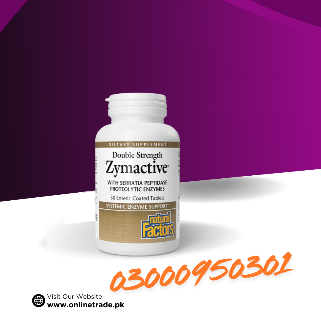 Natural Factors Zymactive® Double Strength Proteolytic Enzymes In Pakistan