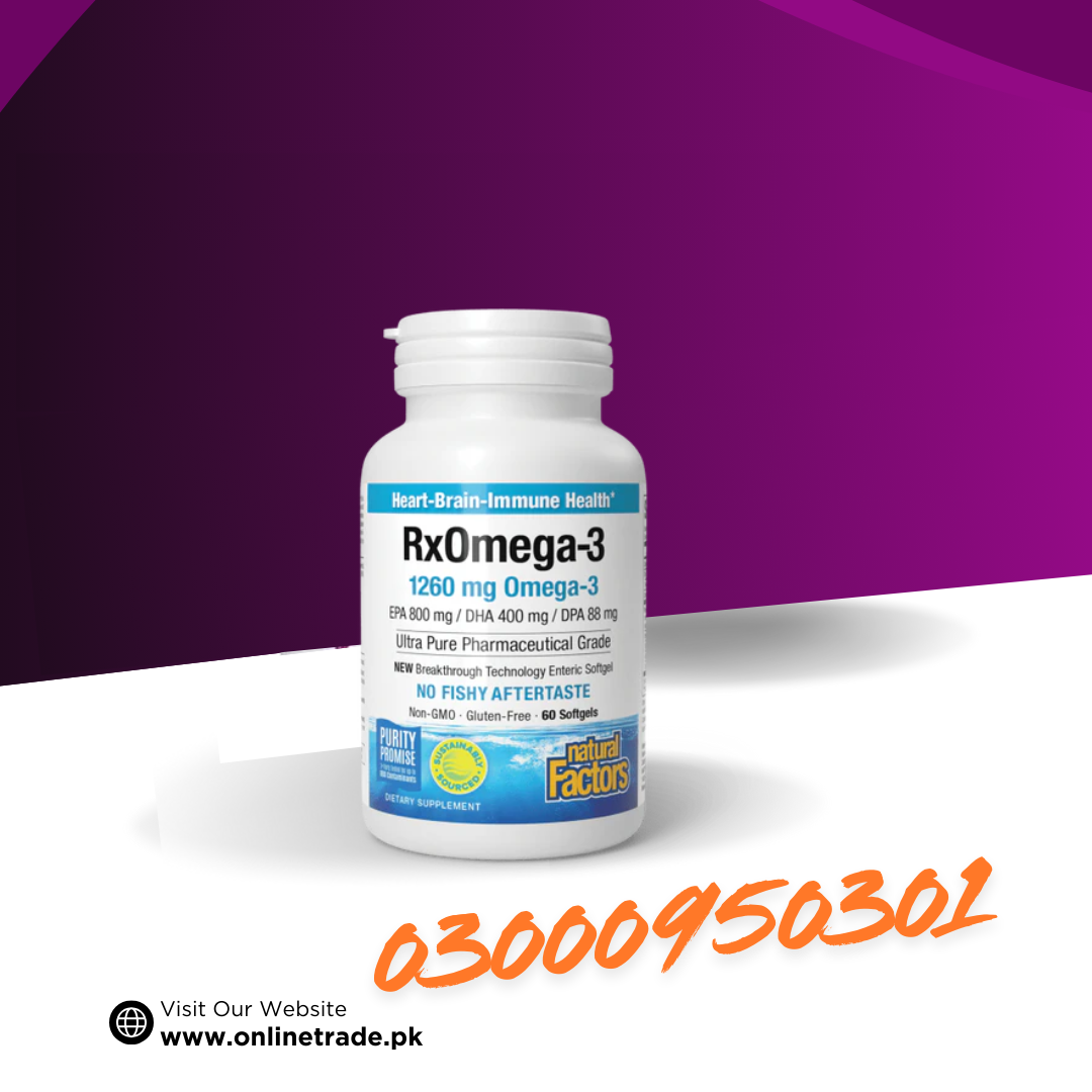 Natural Factors RxOmega-3 1,260 mg In Pakistan