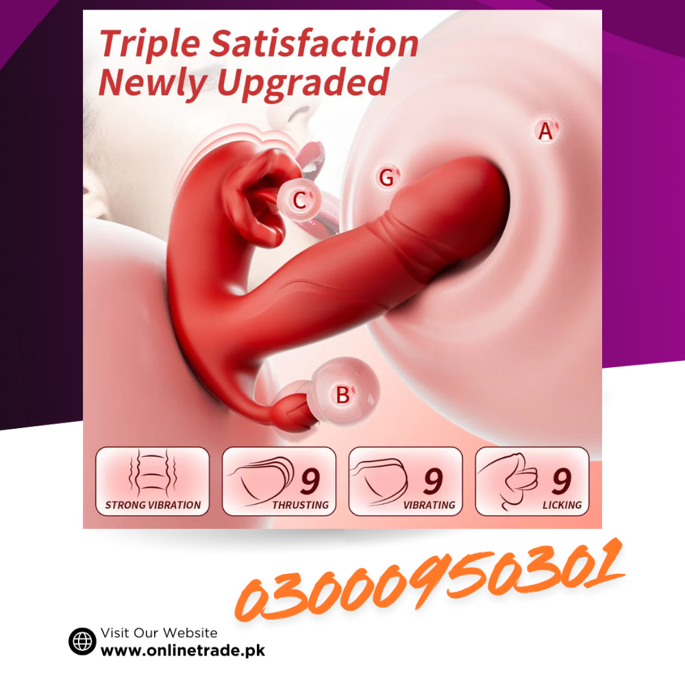 Oral Sex Licking Toy for Women 3 in 1 Pack In Pakistan