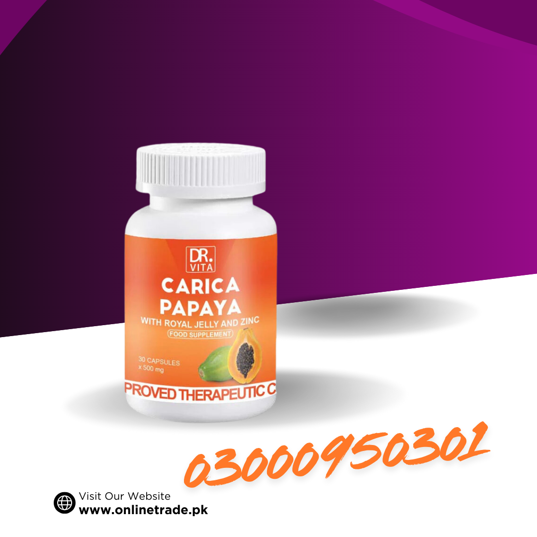 DR. Vita Carica Papaya Capsules In Pakistan 