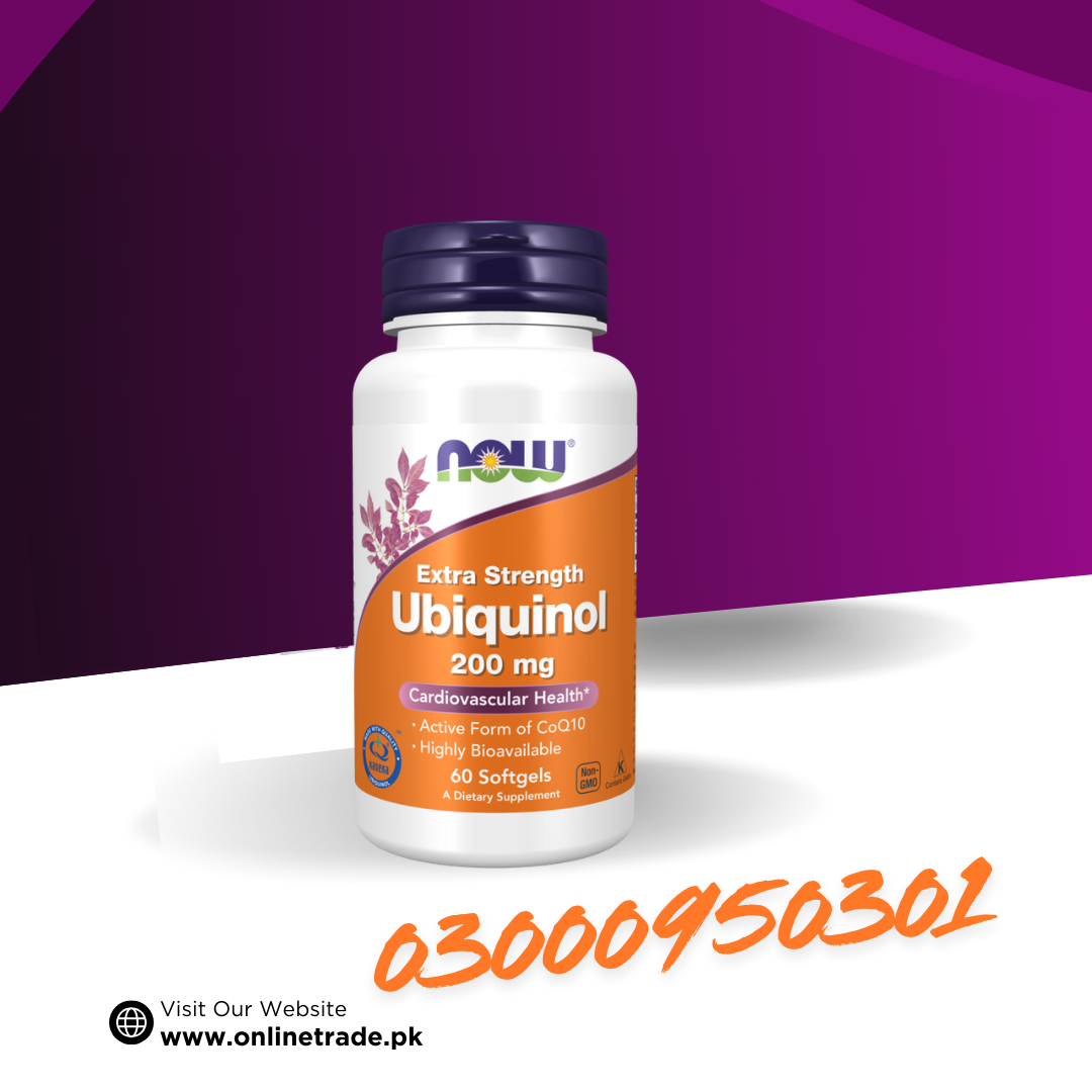 NoowFoods Ubiquinol, Extra Strength 200 mg Softgels In Pakistan