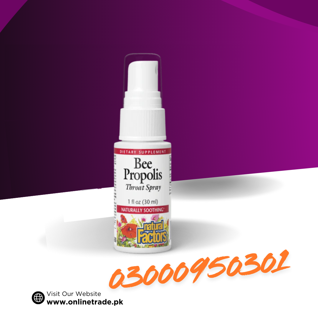 Natural Factors Bee Propolis Throat Spray In Pakistan