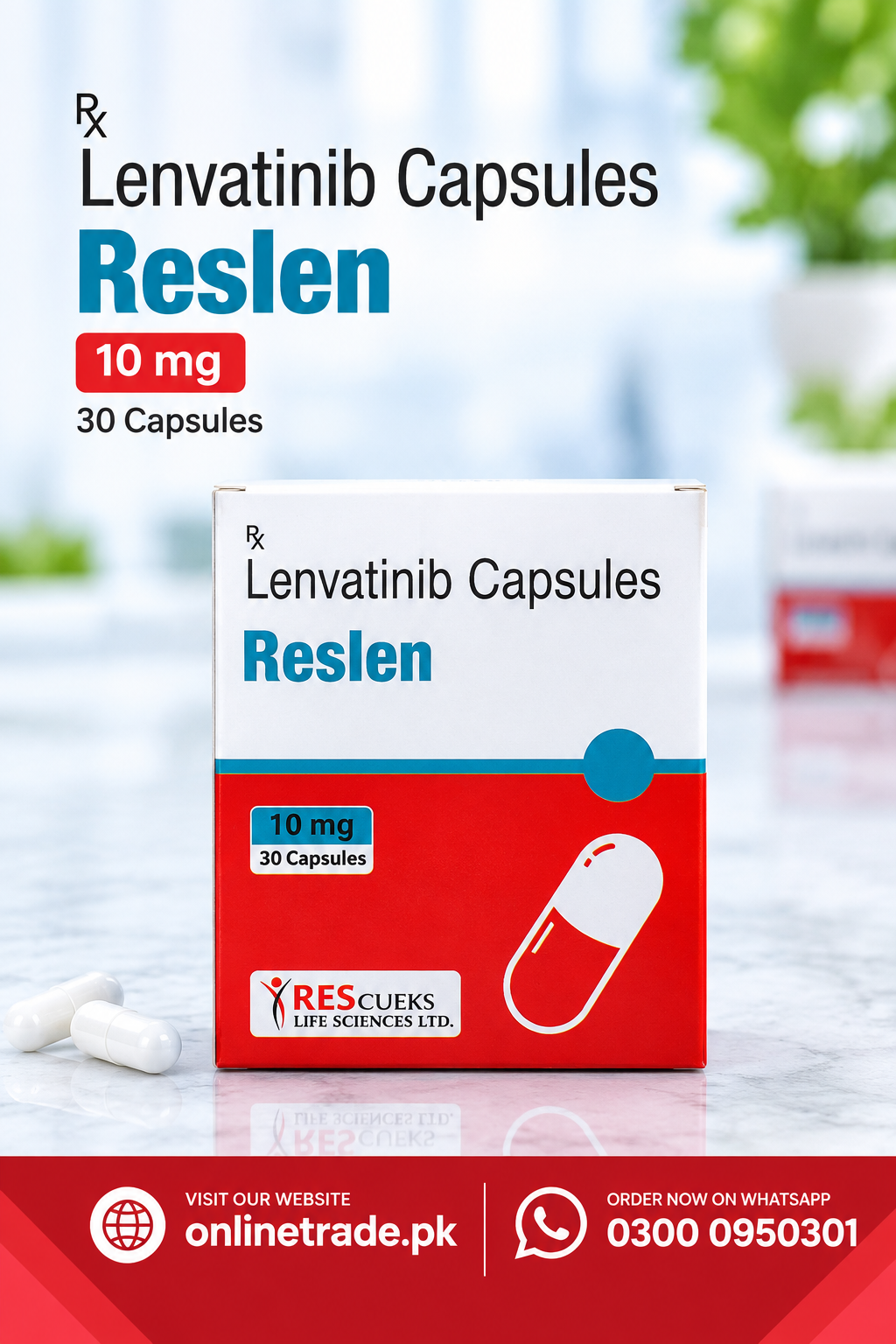LenVat 4 – Lenvatinib Capsules 4 mg In Pakistan