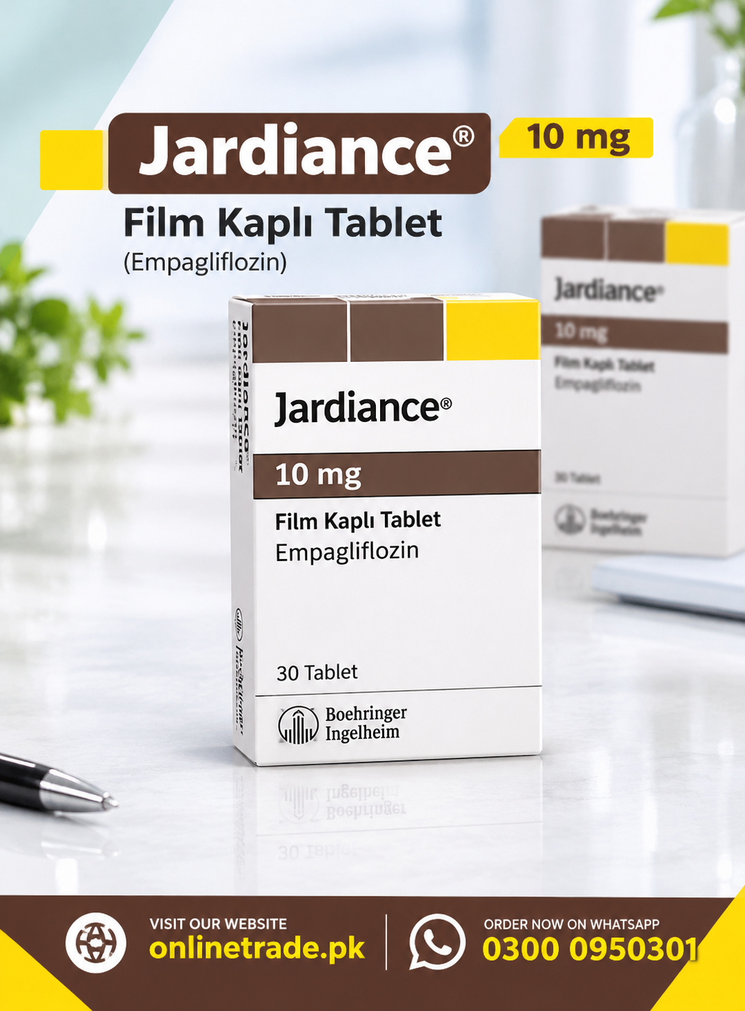 Jardiance (empagliflozin) 10mg In Pakistan