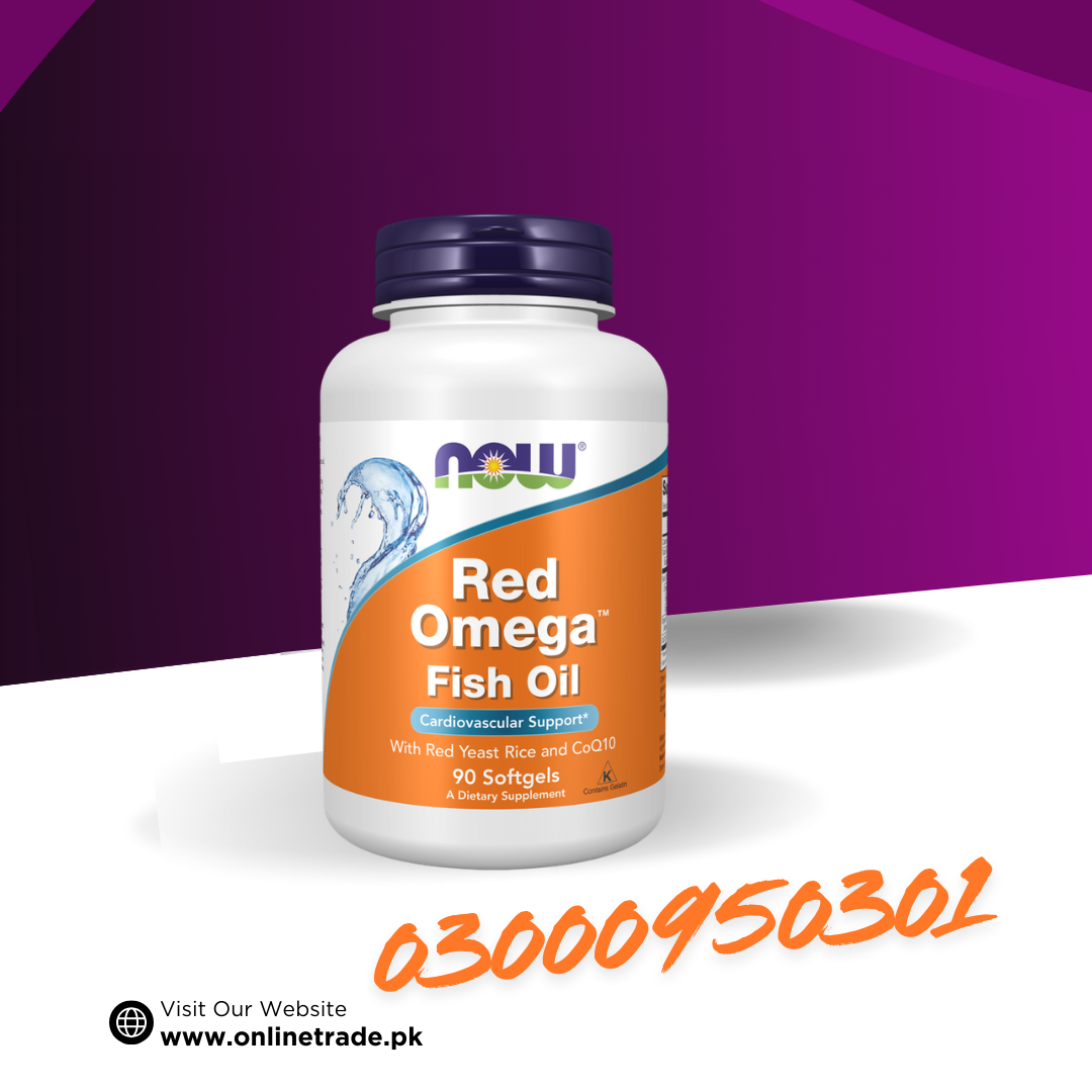 NoowFoods Red Omega™ Fish Oil Softgels In Pakistan