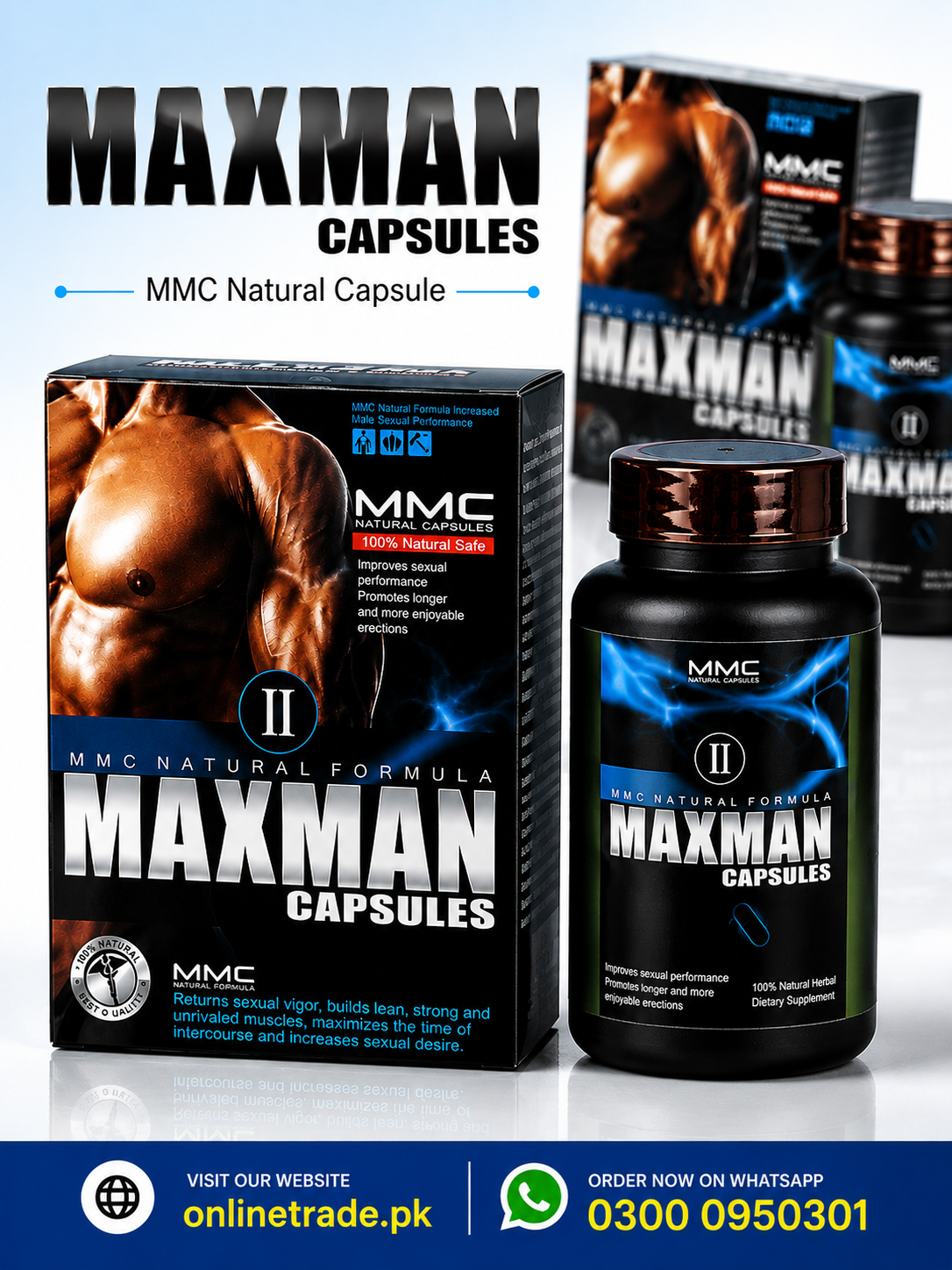 MaxMan Capsules In Pakistan
