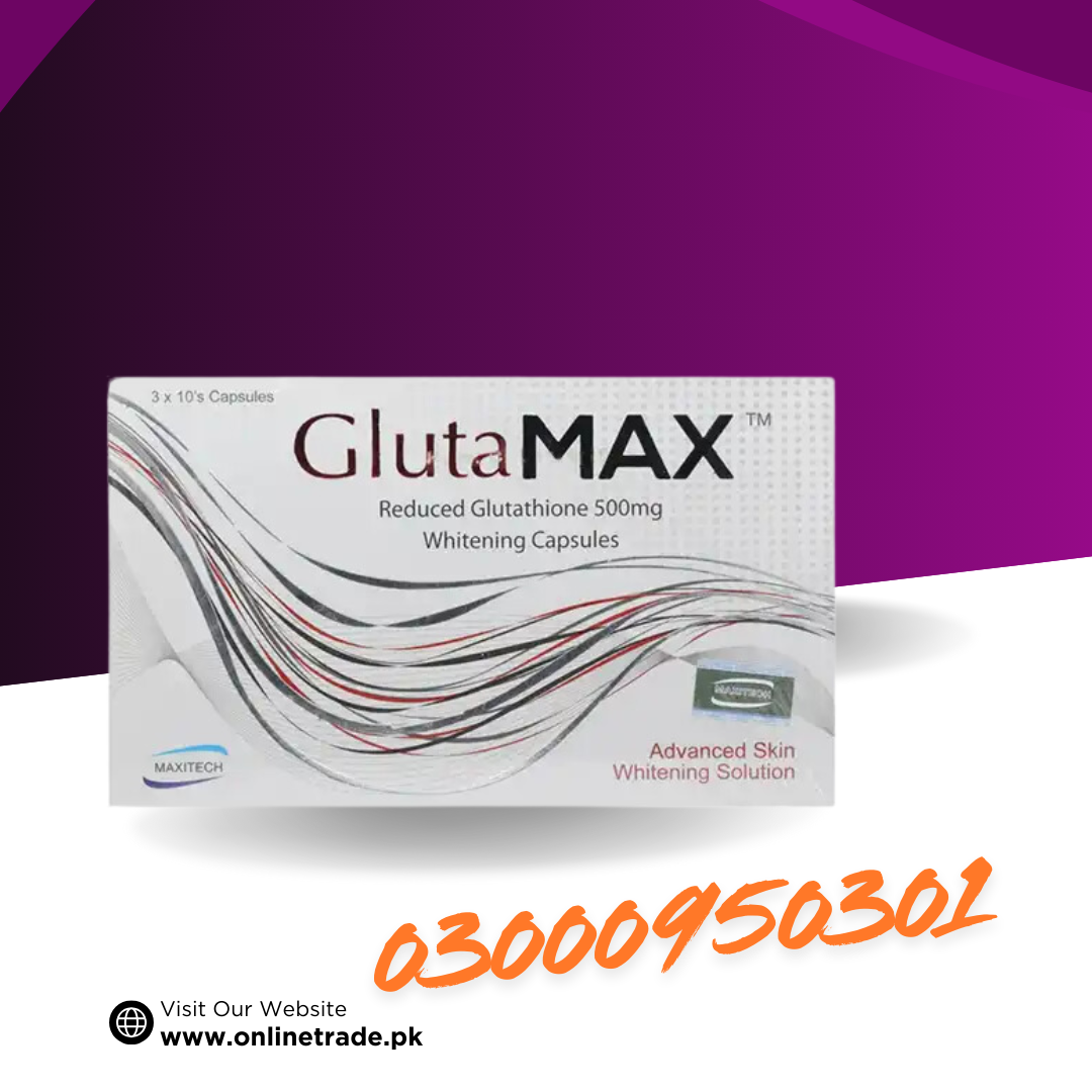 GLUTAMAX WHITENING CAPSULE 500mg In Pakistan