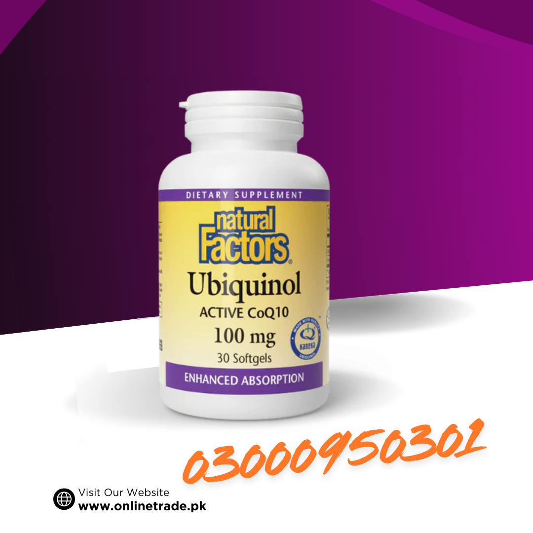 Natural Factors Ubiquinol Active CoQ10 100 mg In Pakistan