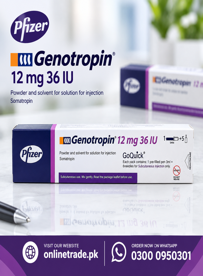 Genotropin GoQuick 12mg 36IU In Pakistan