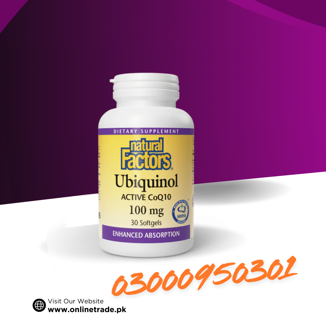 Natural Factors Ubiquinol Active CoQ10 100 mg In Pakistan