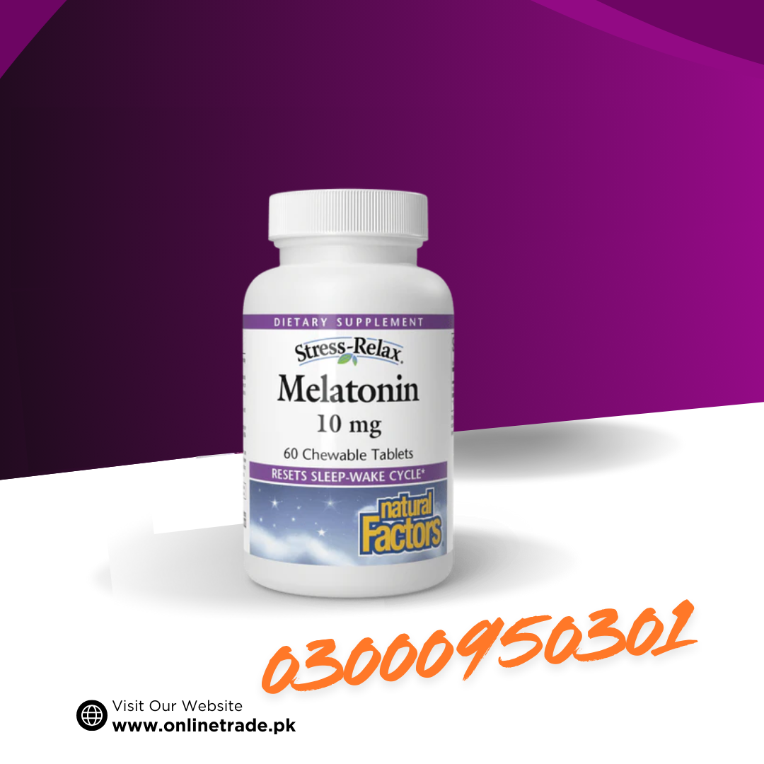 Natural Factors Melatonin 10 mg Stress-Relax® In Pakistan