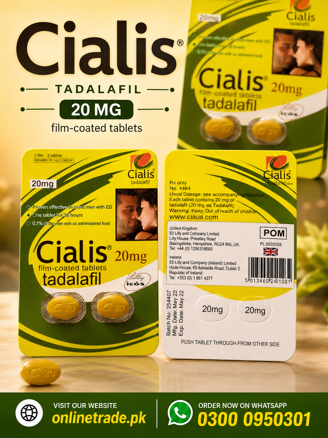 Cialis 2 Tablets In Pakistan