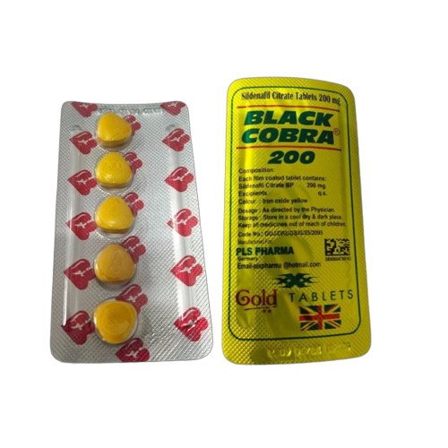 Black Cobra 200mg Tablets In Pakistan