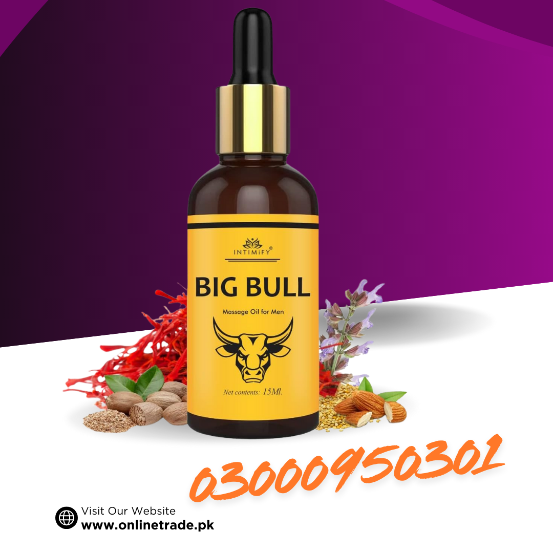 Big Bull Massage Oil for Men In Pakistan