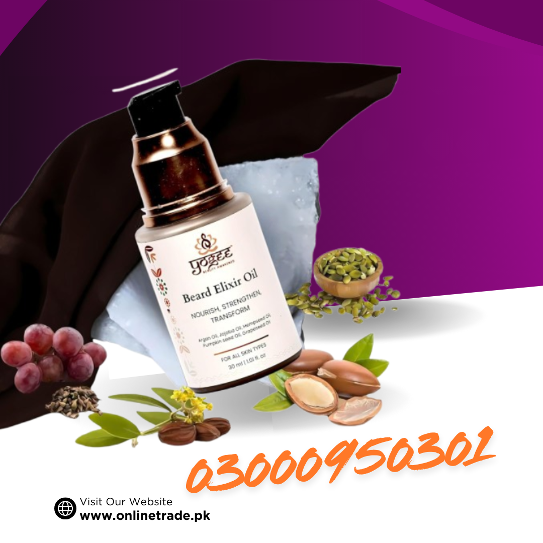 YOGEE Beard Elixir Oil In Pakistan
