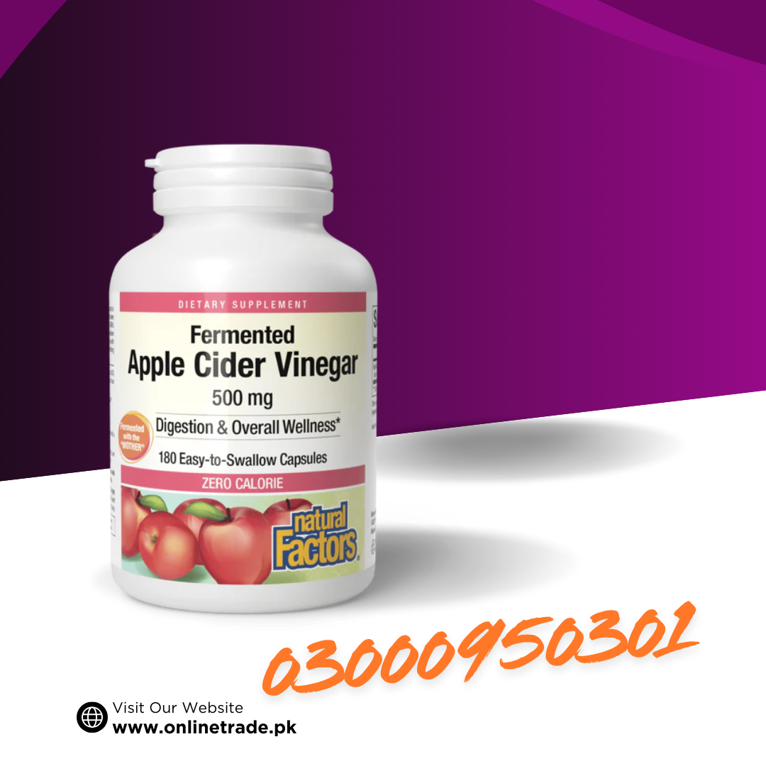 Natural Factors Fermented Apple Cider Vinegar In Pakistan