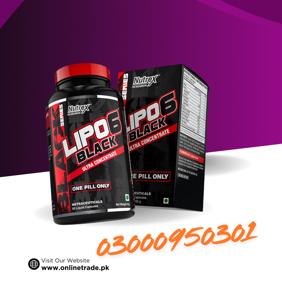 Lipo 6 Black Ultra In Pakistan