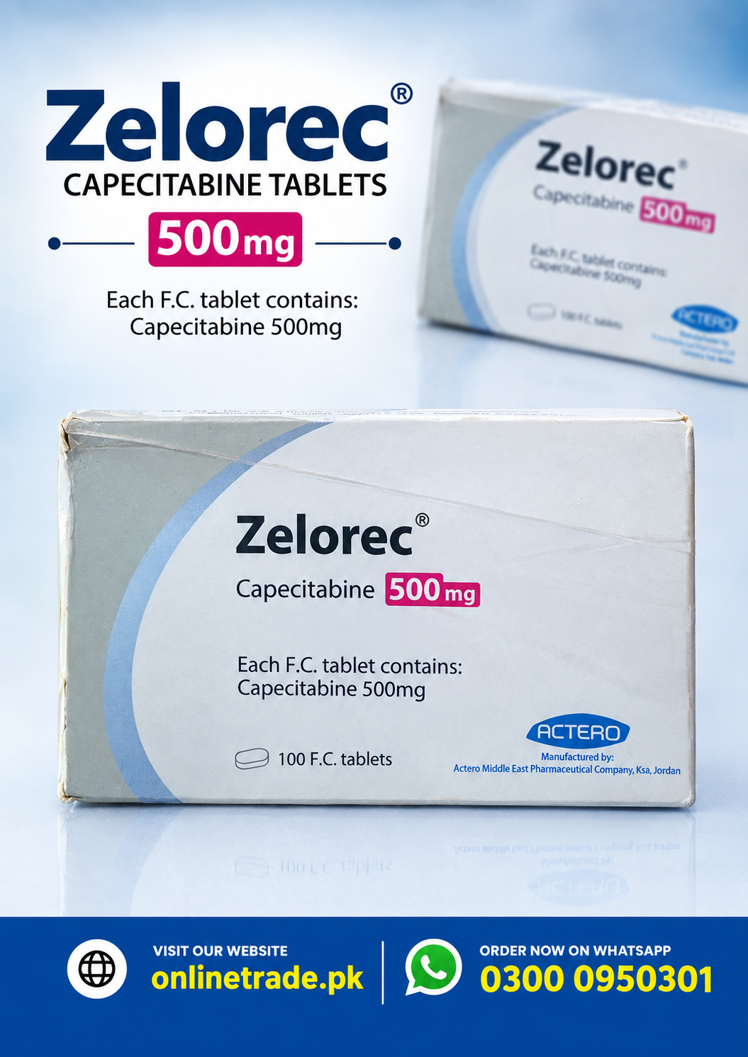 Zelorec 500mg Tablets In Pakistan