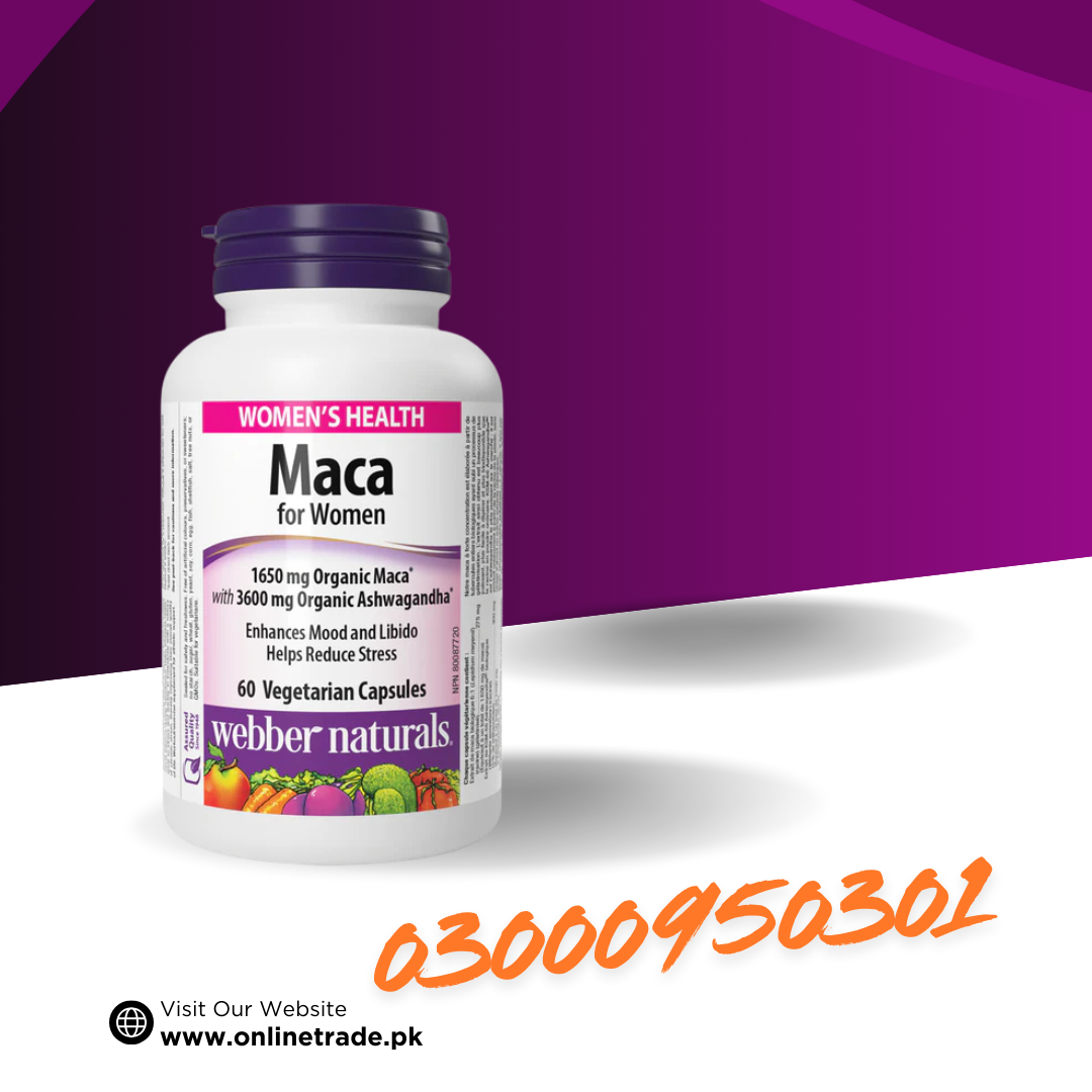 Webber Naturals Maca for Women In Pakistan