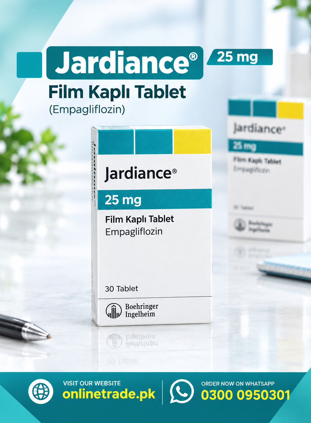 Jardiance (empagliflozin) 25mg In Pakistan