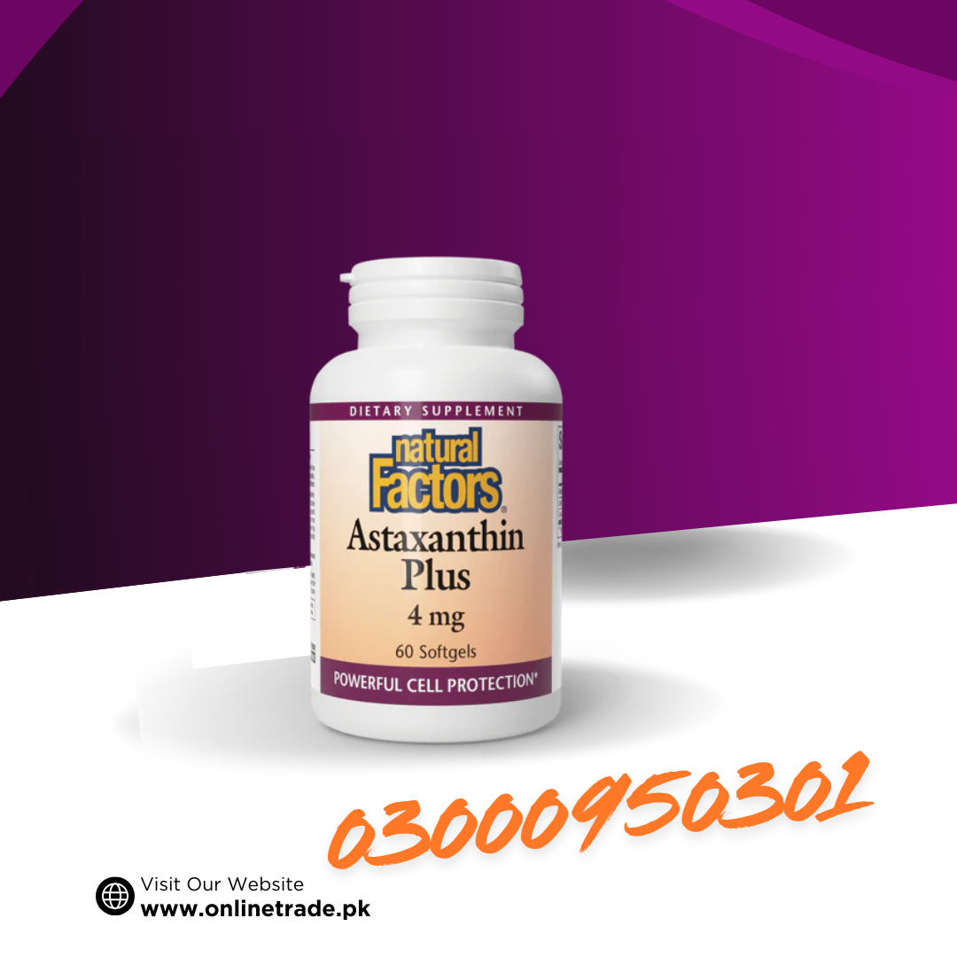 Natural Factors Astaxanthin Plus 4 mg In Pakistan
