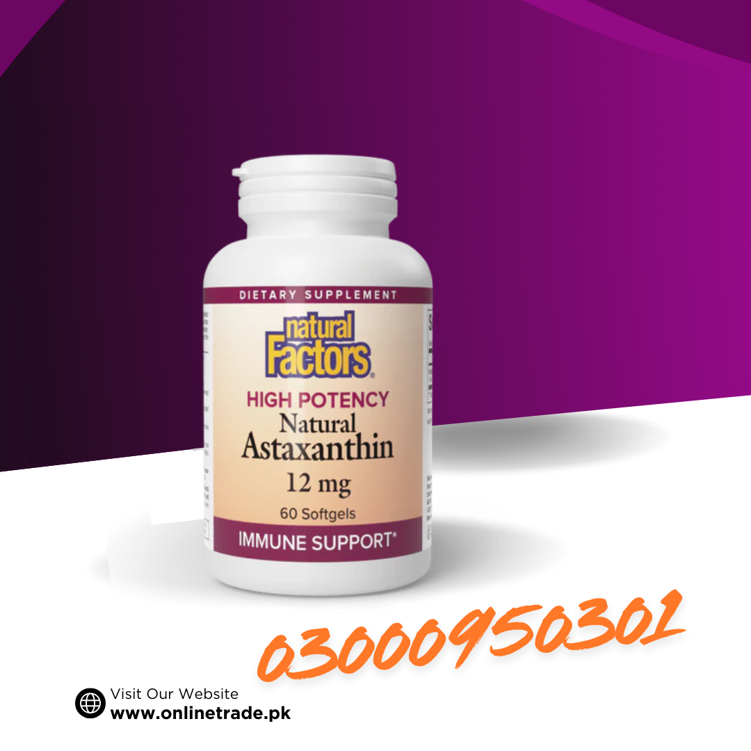 Natural Factors High Potency Natural Astaxanthin In Pakistan