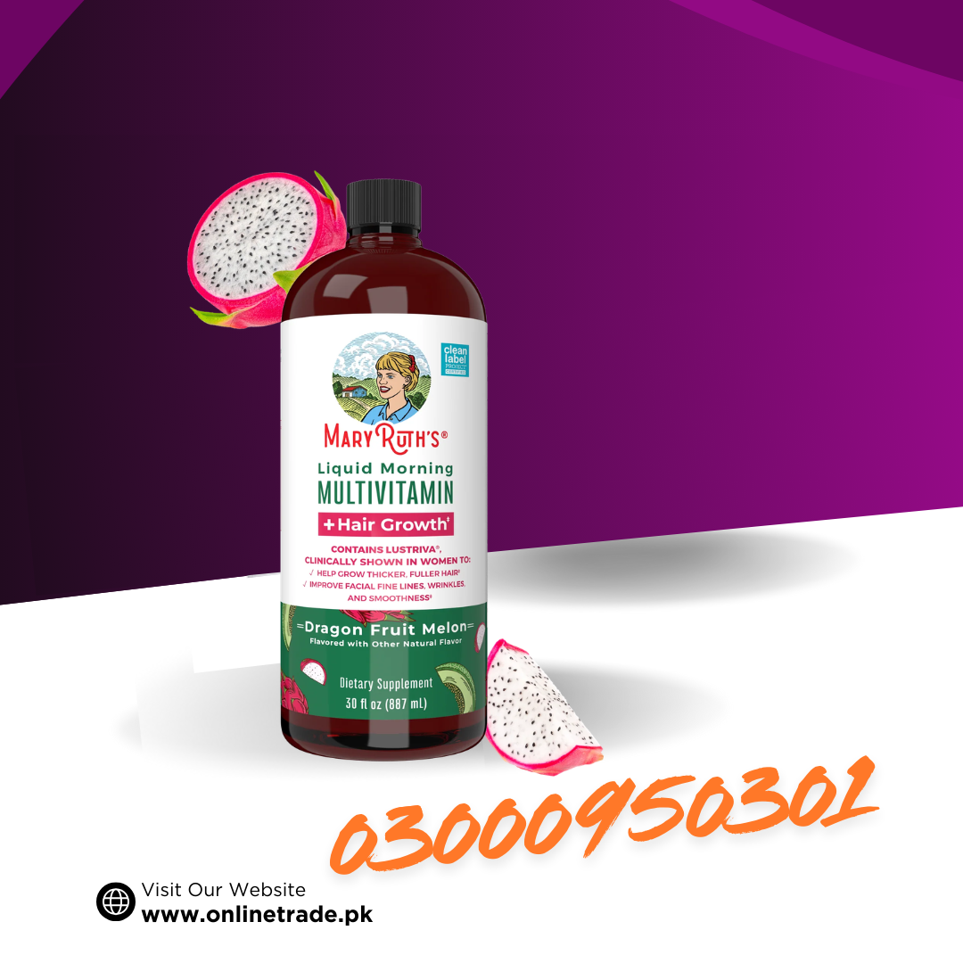 MaryRuth's Liquid Morning Multivitamin Hair Growth Dragon Fruit Melon In Pakistan