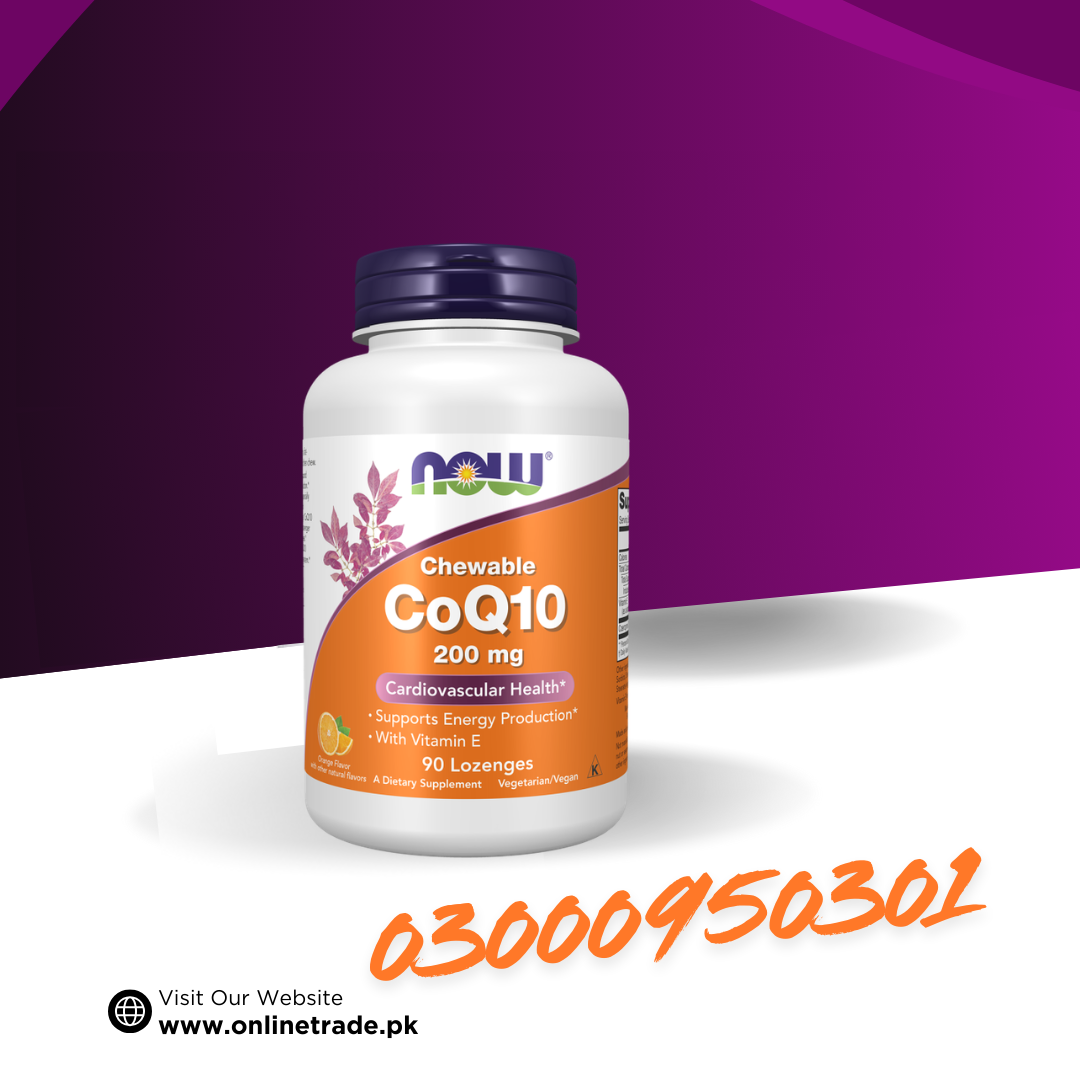 NoowFoods Ubiquinol CoQ10 200 mg Lozenges In Pakistan