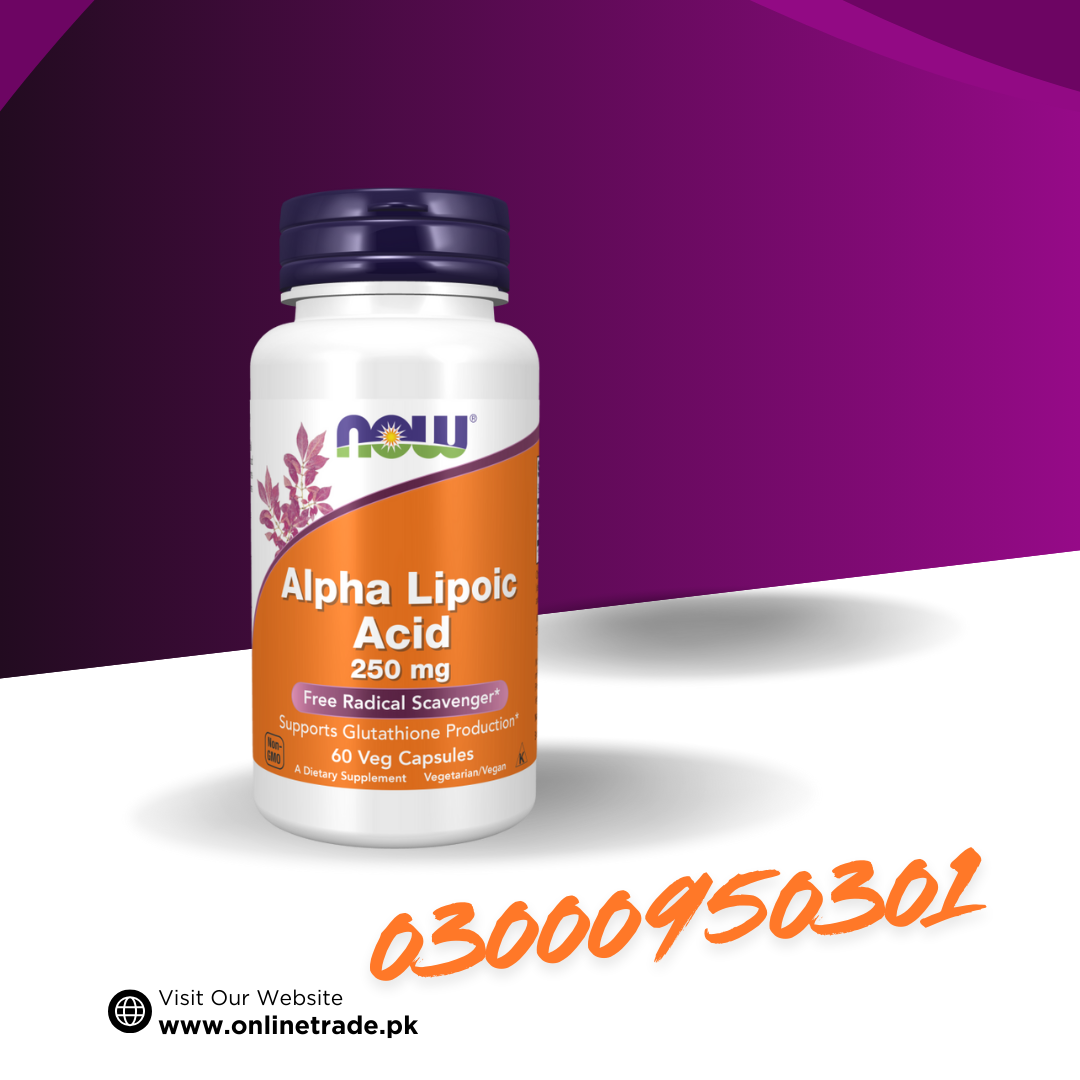 Alpha Lipoic Acid 250 mg Veg Capsules In Pakistan