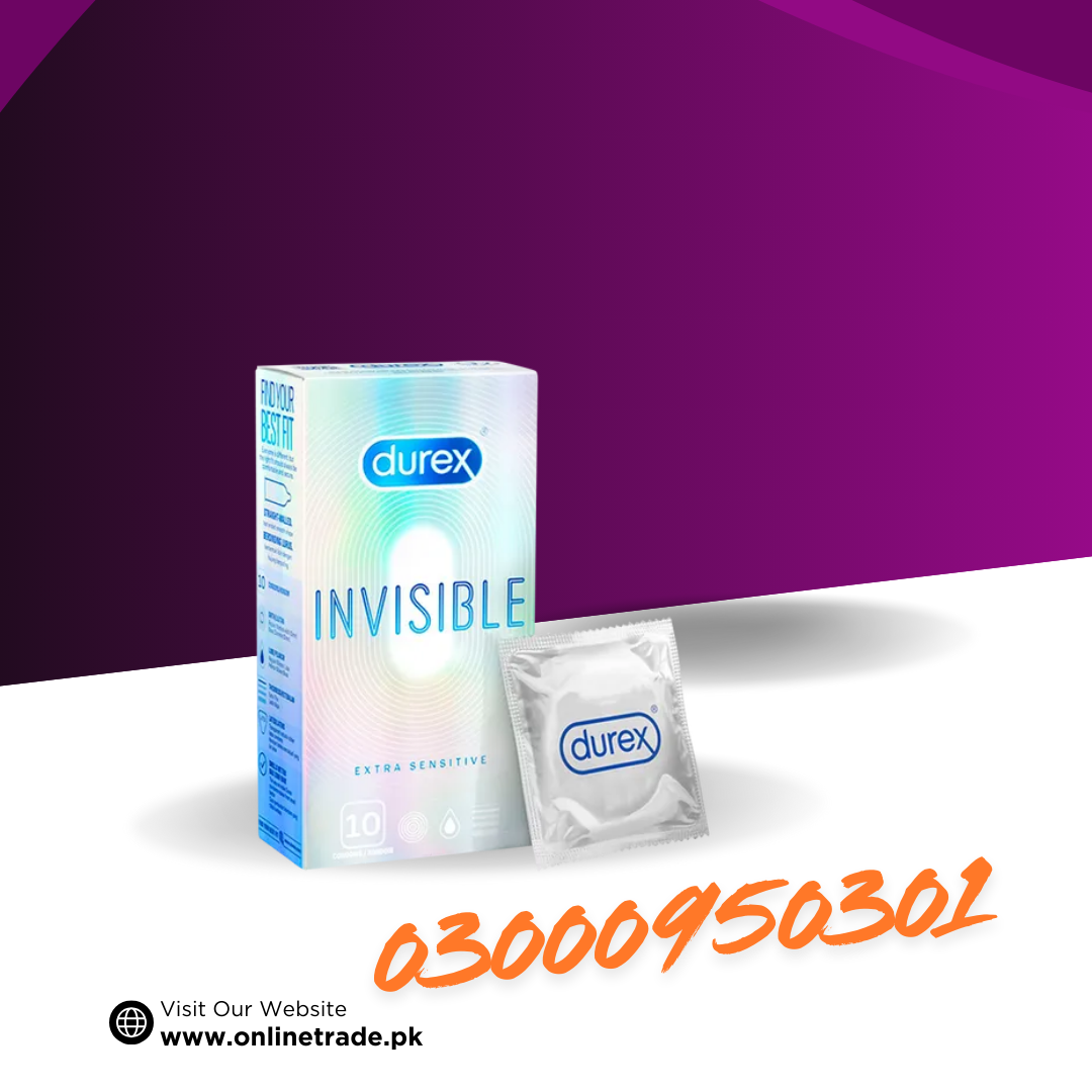 Durex Invisible Extra Sensitive Condoms In Pakistan