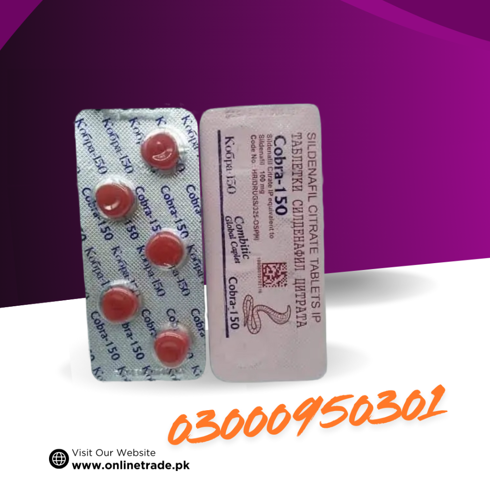 Black Cobra 150mg Tablets Same Day Delivery In Lahore