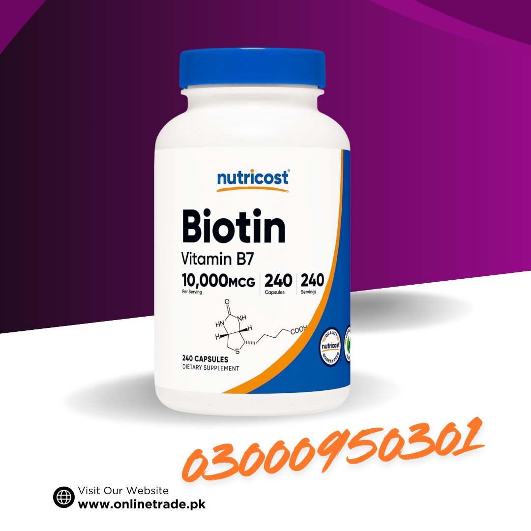 Nutricost Biotin Capsules In Pakistan