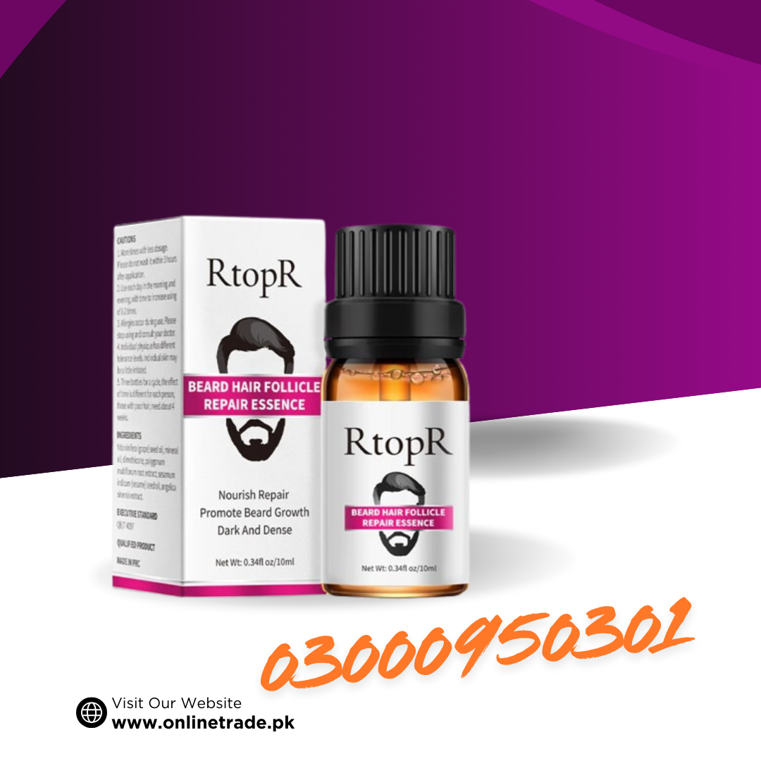 RtopR Beard Hair Follicle Repair Essence In Pakistan