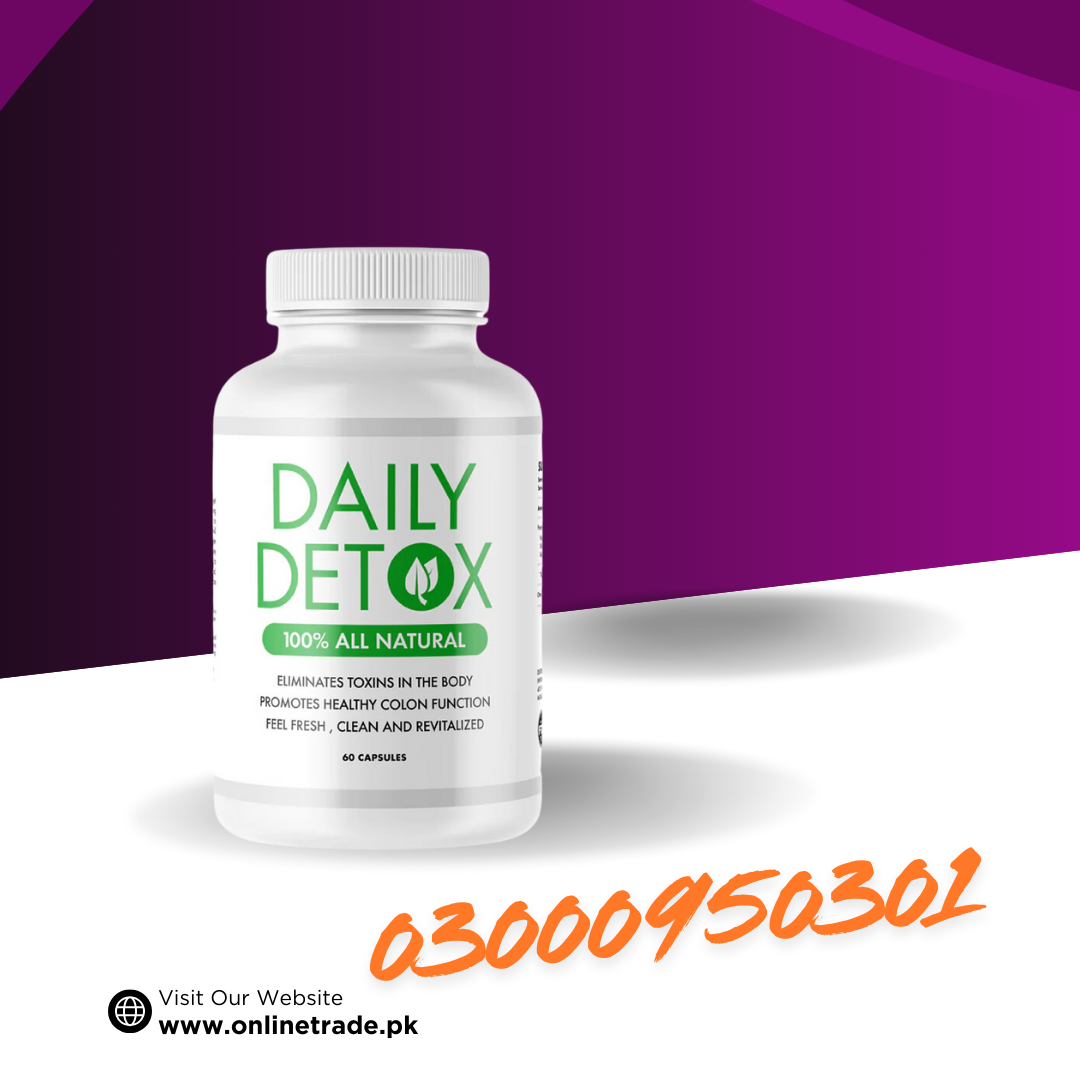 Daily Detox Capsules In Pakistan